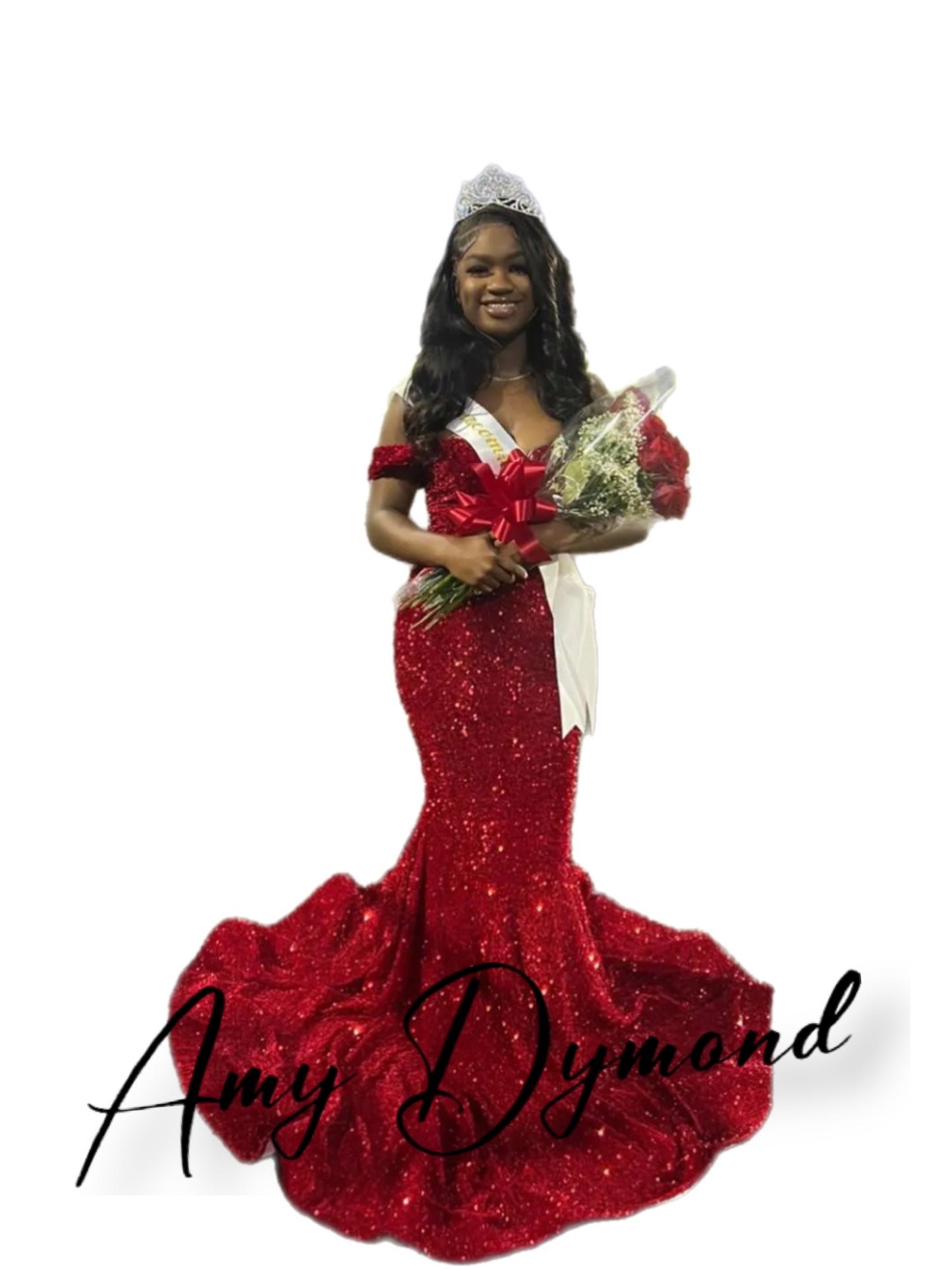 Red Sequin Mermaid